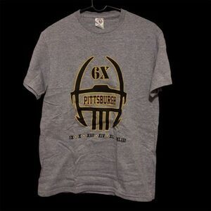 Pittsburgh Steelers 6X Champions Size Medium T-Shirt